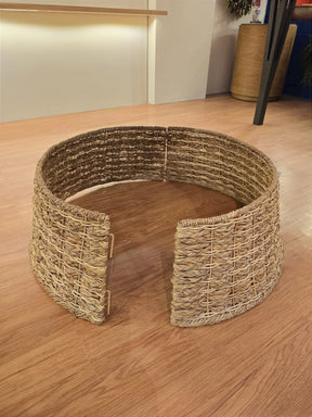 Saia Rígida para Árvore de Natal 68,5cm • Fibra Natural Bankuan – Pré-Venda 2025